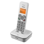 Telefono cordless dect brondi bravo star bianco/grigio