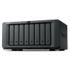 Synology nas tower 8x sata, 2x nvme, ryzen v1500b, 8gb ecc, pcie, max 40 cam, 2 licenze,