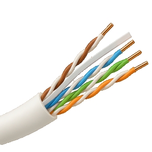 Matassa cavo rete utp cat6 305mt cca flex awg24 0,50 cpr eca