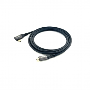 Cavo usb 2.0 da type-c a type-c ad angolo di 90 gradi (128893)