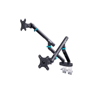 Supporto per monitor a doppio design, 2x 35", 2x 10 kg