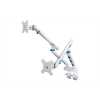 Supporto per monitor a doppio design, 2x 35", 2x 10 kg
