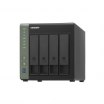 Qnap nas tower 4bay 2.5"/3.5" ssd/hdd sata, al314 4core 1.7ghz, 4gb sodimm ddr3l (max 8gb), 1x10gbe
