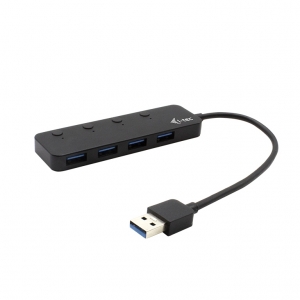 Hub usb 4 porte usb i-tec con interruttori