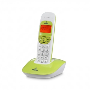 Telefono cordless dect brondi nice bianco/verde