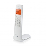 Telefono cordless dect brondi lemure bianco
