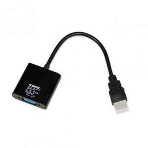 Adattatore hdmi-m a vga-f ibox iahv01