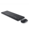 Kit tastiera e mouse wireless dell km3322w black (pile incluse)