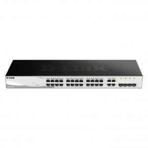 Hub switch 24 porte gigabit d-link dgs-1210-28 +4p sfp smart+