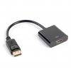 Adattatore displayport m ad hdmi f cavo 10cm lanberg full hd