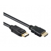Cavo displayport a hdmi full hd m-m 1,8mt nero gembird