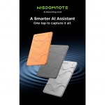 Wisdomuse note dispositivo ai per registrazione, traduzione globale e sintesi intelligente arancione