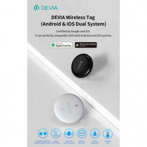 Anti-smarrimento em611 wireless tag compatibile android e ios bianco
