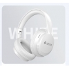 Cuffie bluetooth 5.4 devia lite1 audio aac ric typec con mic. wh