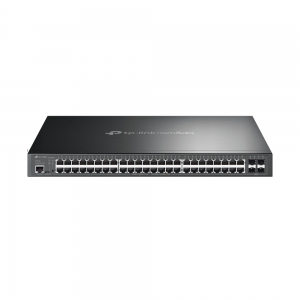 Tp-link omada 52-port gigabit l2+ managed switch with 48-port poe+
