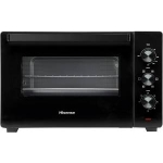 Forno elettrico hom45m 45l. doppio vetro - nero