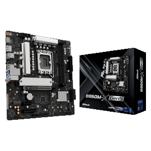 Scheda madre asrock b860m-x gen5 sk1851 2*ddr5 m.2 raid hdmi+dp