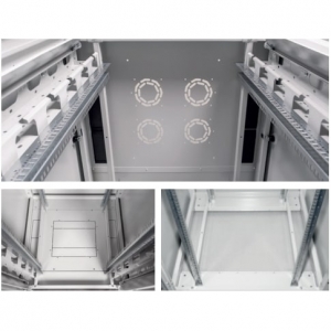 Armadio rack 26u 1291x600x600 colore grigio link lk1926u66pv