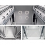 Armadio rack 26u 1291x600x600 colore grigio link lk1926u66pv