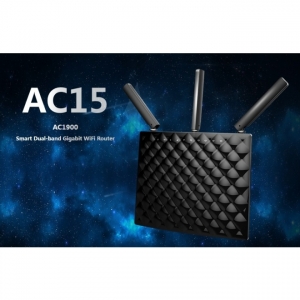 Router wireless tenda ac15 wifi ac1900 glan 3 antenne