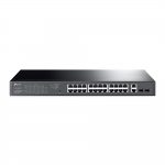 Tp-link 28-port gigabit easy smart switch with 24-port poe+