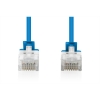 Cavo rete cat 6 u-utp rame lszh slim 0.5 m, blu