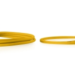 Cavo rete cat 6 u-utp rame lszh slim 1 m, giallo, 10 pezzi