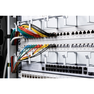 Cavo rete cat 6 u-utp rame lszh slim 2 m, grigio