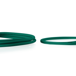Cavo rete cat 6 u-utp rame lszh slim 2 m, verde, 10 pezzi