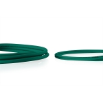 Cavo rete cat 6 u-utp rame lszh slim 2 m, verde, 10 pezzi