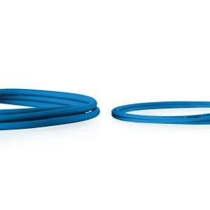 Cavo rete cat 6 u-utp rame lszh slim 3 m, blu