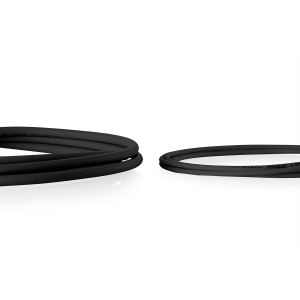 Cavo rete cat 6 u-utp rame lszh slim 5 m, nero