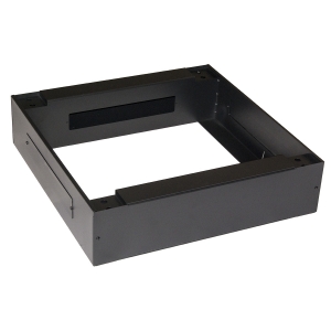 Base per armadio rack 19" link 600x800 nero serie eavi