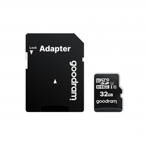 Micro sd 32gb goodram classe 10 uhs-i con adattatore