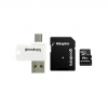 Micro sd 64gb goodram classe 10 uhs-i con adatt. e card reader