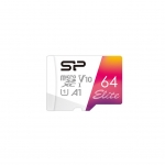 Micro sd 64gb silicon power elite colorful classe 10 uhs-i no ad