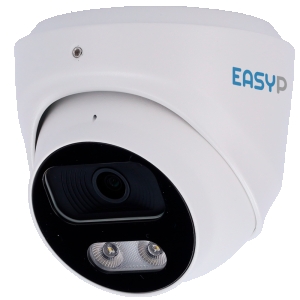 Telec ip dome 5mpx 2.8mm mic ia p&v poe ep-ipt220a-5-dl easy-p