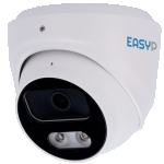 Telec ip dome 5mpx 2.8mm mic ia p&v poe ep-ipt220a-5-dl easy-p