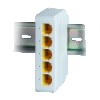 4xge + 1xge poe extender din  1in4 out