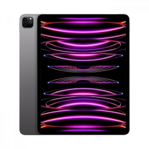 (refurbished) apple ipad pro 6 2022 (a2436) chip m2 12.9" 256gb spacegray mnxu3ty/a wifi retina grigio siderale