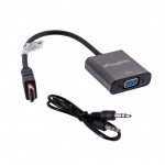 Adattatore hdmi-m a vga-f lanberg con audio cavo 20cm