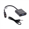 Adattatore hdmi-m a vga-f lanberg con audio cavo 20cm