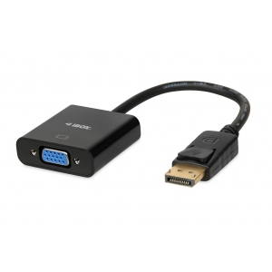 Adattatore displayport-m to vga-f ibox ris. full hd