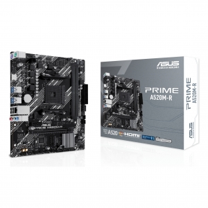 Scheda madre asus prime a520m-r sk am4 2*ddr4 m.2 raid hdmi