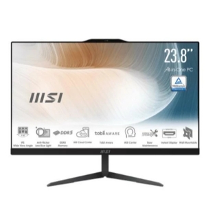 Msi pc aio 23,8" black intel core 5 120u 16gb 512gb ssd win 11 pro