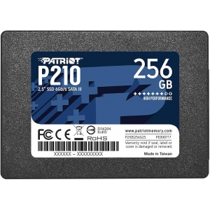 Ssd 256gb patriot p210 2,5" sata3 p210s256g25