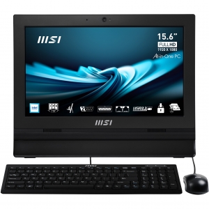 Msi pc aio 15,6" touch black intel n100 8gb 256gb ssd freedos