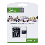 Micro sd 64gb pny performance plus classe 10 uhs-i con adattator
