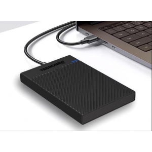 Box per hard disk 2,5 sata tecnonew usb-a e type-c tn-us221