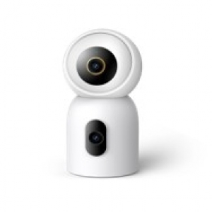 Imilab telecamera da interno c30 dual, doppia lente 5mp/3k,360, zoom 6x, wi-fi 6